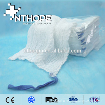 Pre-washed sterile cotton gauze lap sponge for wound care